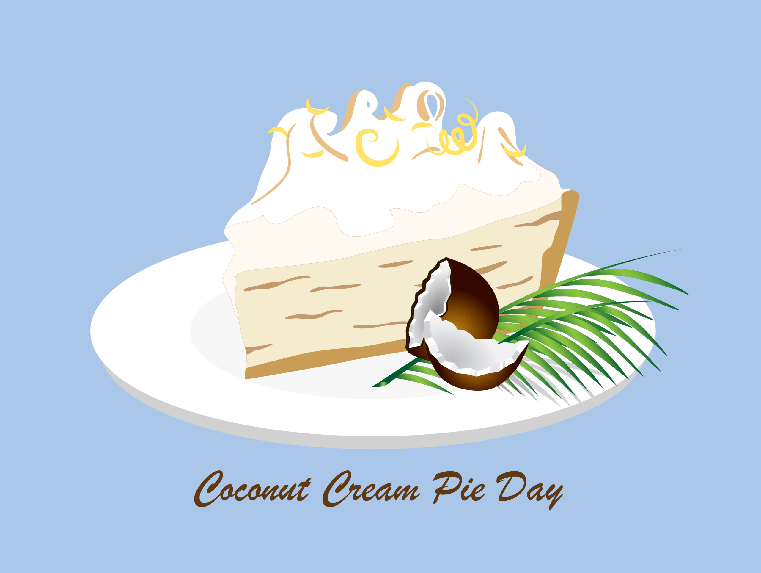 coconut cream pie day